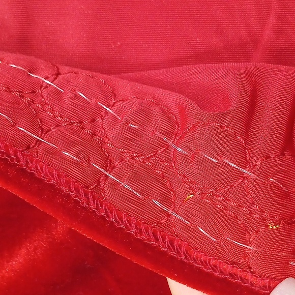 Victor Acosta  Red Velvet Embellished Jacket, 1X , pre-owned excellent condition - Picture 5 of 12